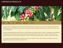 Tablet Screenshot of carpenterproducts.com.au